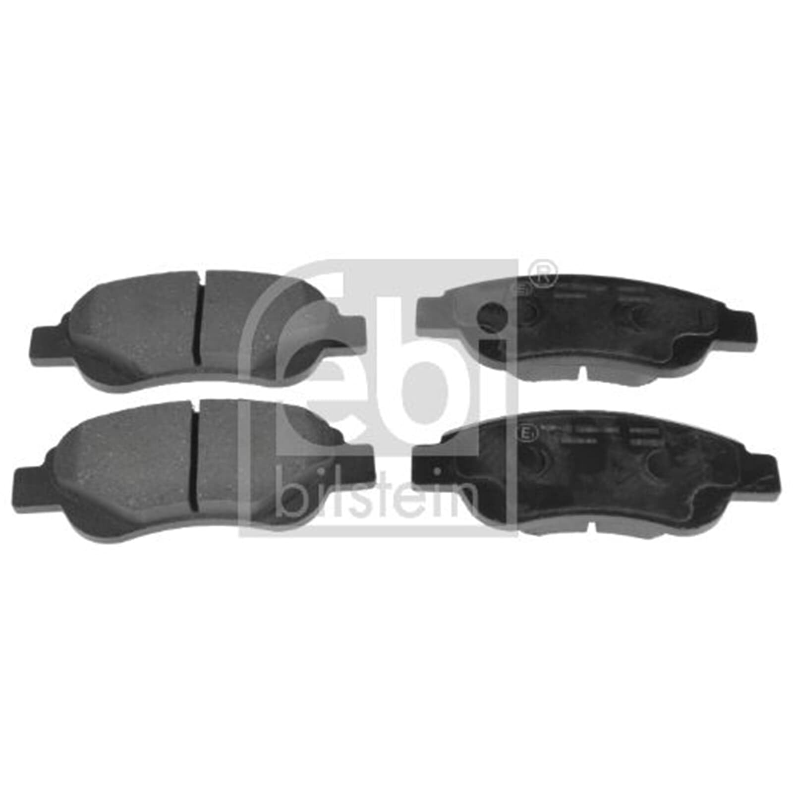 febi bilstein 16589 Brake Pad Set, 1 unit