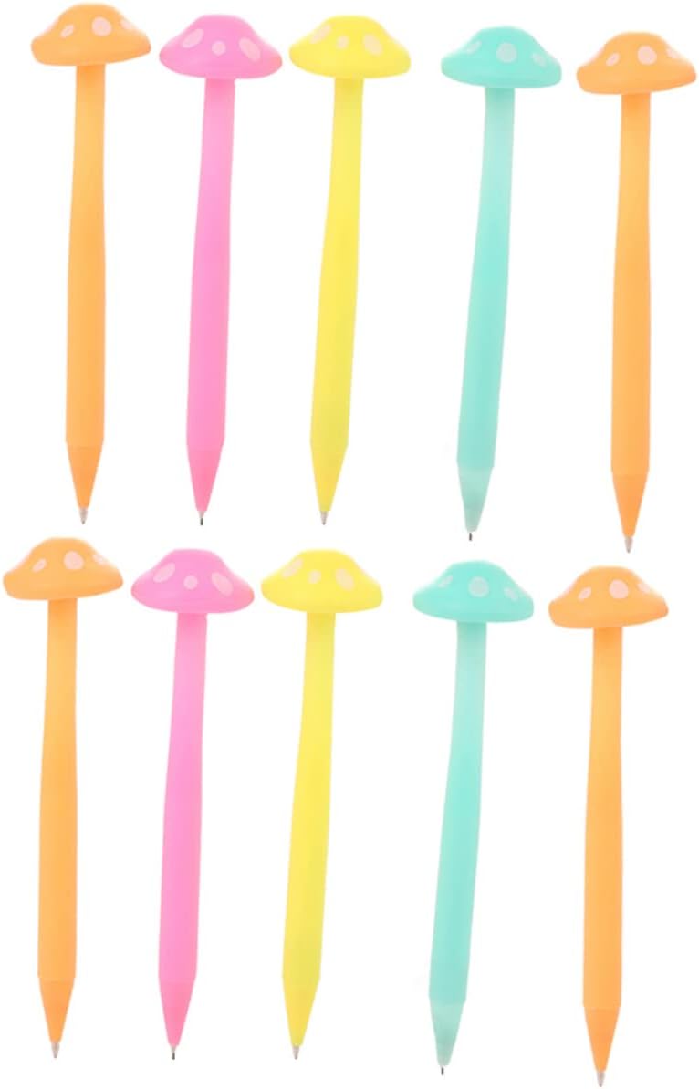 ARTIBETTER Lovely Cartoon Mushroom Pencils Mechanical Pencils for Boys and Girls Sketch Writing Stationery Ergonomic Grip Drawing Set Style