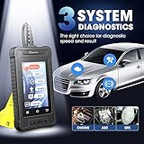 launch creader professional s5 2 praktische Funktionen: 1) LAUNCH CRE300 kann einen Diagnosebericht drucken, was bedeutet, dass Sie ihn Ihren Kunden zeigen können, um Professionalität zu demonstrieren „Einstellungen“ im Arbeitsmenü, wählen Sie „Über“ -> „Version“ und tippen Sie auf „Systemversion erkennen“, um die Upgrade-Seite des Systems aufzurufen.