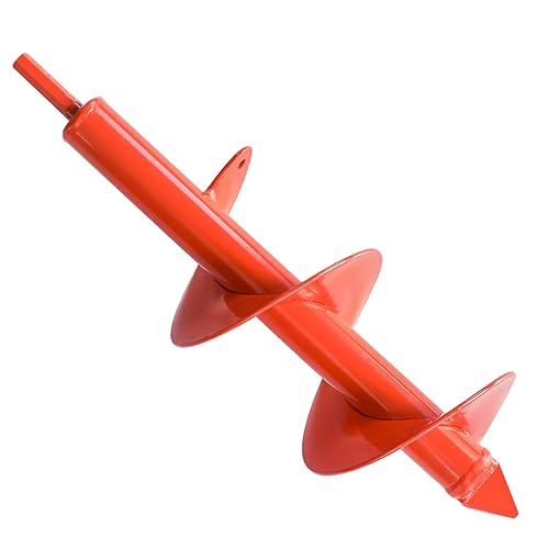 Miniatura 7 de Broca de taladro para plantar, juego de 4, broca en espiral de tierra de jardín para taladro hexagonal de 38 pulgadas, para excavadora de agujeros,