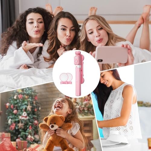Trépied avec télécommande sans fil et perche selfie extensible pour smartphone - 4