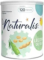 Lecitina de Soja Naturalis 120 Cápsulas
