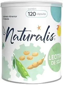 Lecitina de Soja Naturalis 120 Cápsulas