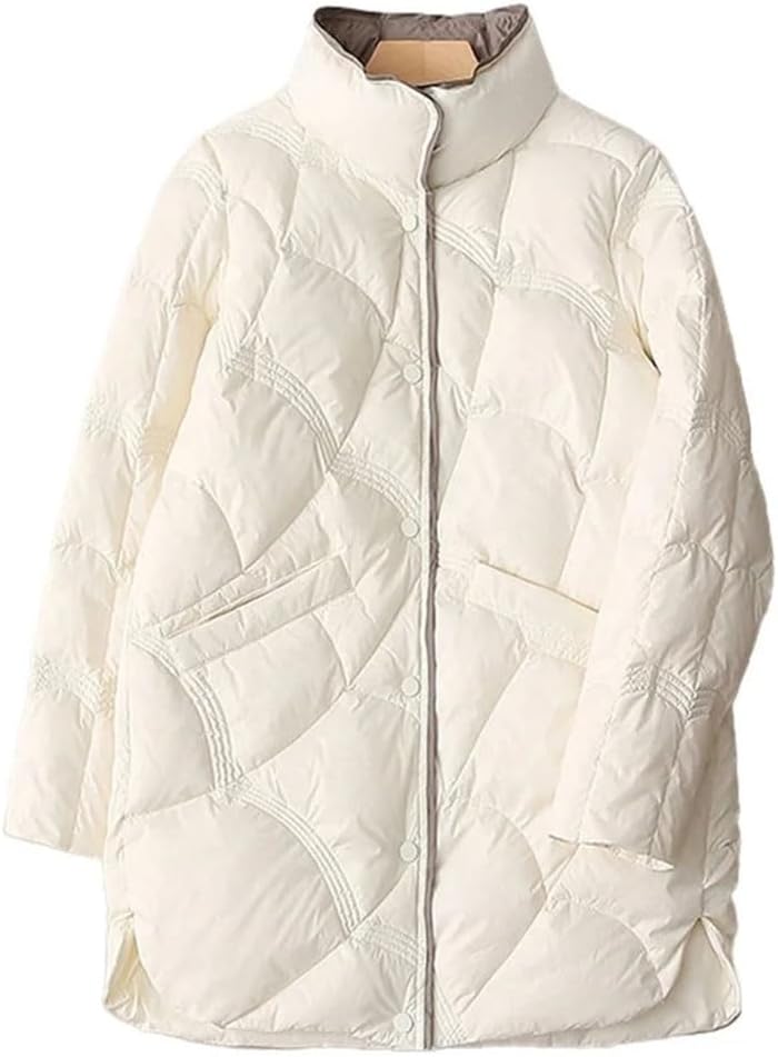 Winter Black Large Down Jacket For Women Thickened Warm Coat For Men's Hooded Parka