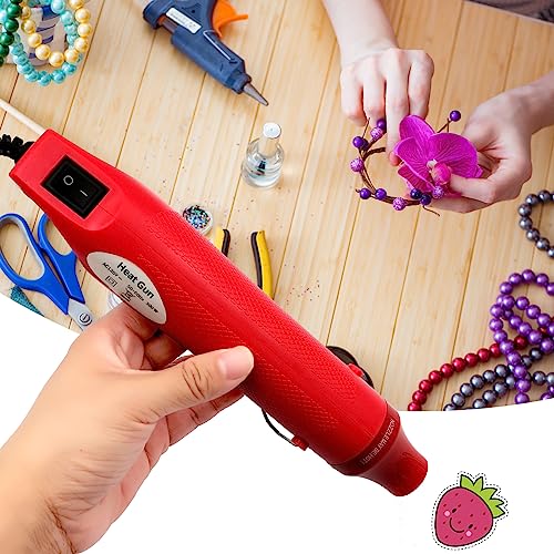 image for QYQRQF Heat Gun, Mini Hot Air Gun for DIY Crafts Portable Heat Air Gun