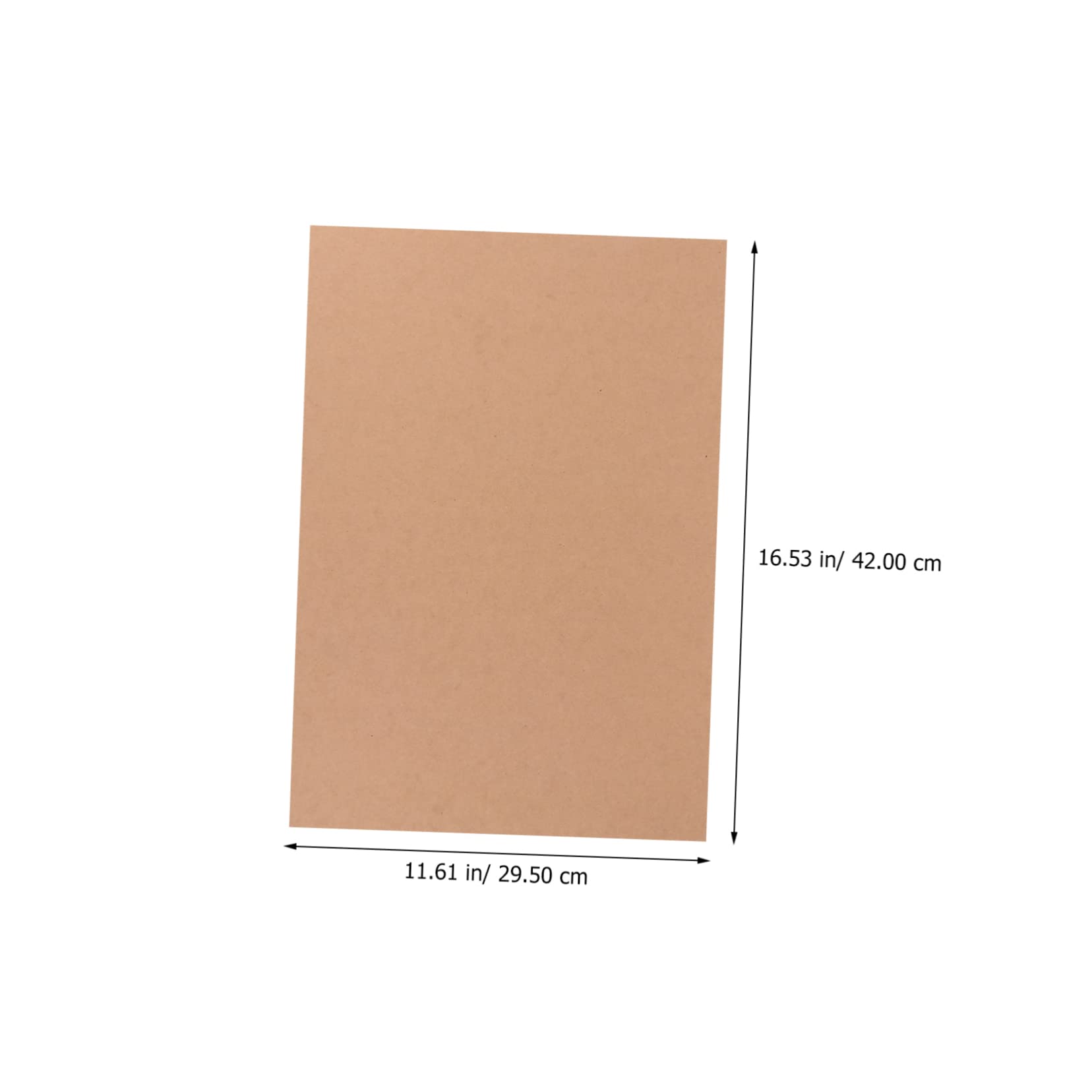 Operitacx 20 Stück Karton Teiliges Set M² Kraftpapier Bastelkarton Dicke Kartonbögen für DIY Malerei Verpackung Schutz vor Knicken Vielseitig für Basteln und Versand