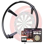 Target Darts Omni Dartboard Auto Scoring Ring with LED Lights | Dart Board Score Camera, Magnetic Dartboards Light System, Surround Ring Lighting, Record Dart Scores
