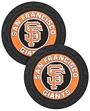 Car Cup Holder Coasters for San Francisco Giants Baseball Fans, Silicone Non-Slip Car Coasters for Car Cup Holder,Car Interior Accessories, SF Giants