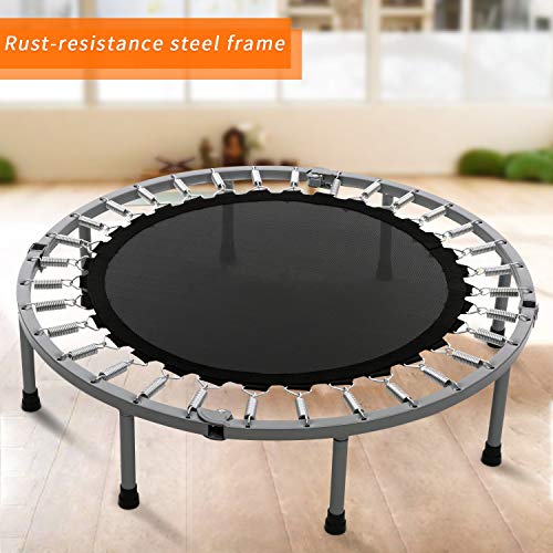 ANCHEER Fitness Trampolin 96 cm für Erwachsene und Kinder, Faltbares Mini Fitness Rebounder Trampolin mit… – Bild 3
