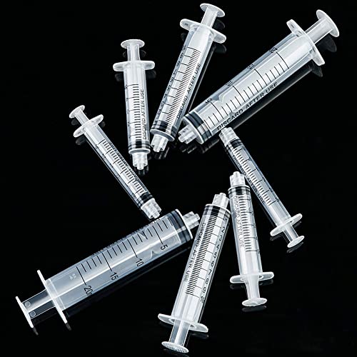 2 Pack 100Ml Plastic Syringe Luer Lock With Measurement No Needle For Scientific Labs Liquid Measuring #TOP5