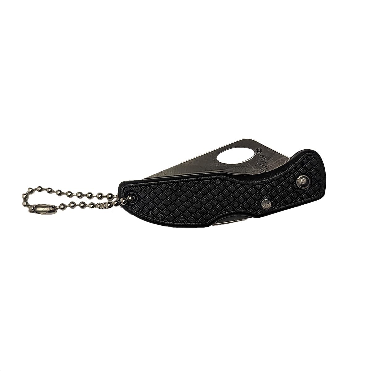 Treasure Gurus Folding Pocket Knife Self Defense Keychain Serrated Blade Key Ring Hunting Gift