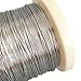 Surprecision Pure Nickel Wire Diameter 0.1mm Length 20m/65.62ft, 99.9% Purity Nickel Wire for Manufacturing and Scientific Experiments
