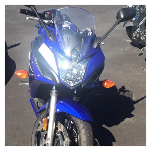 Pare-brise transparent de moto pour FZS600 et FZ6R 2009-2017