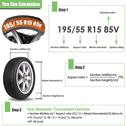 Image of Spare Tire Cover Set of 4 Waterproof with Handle Wheel Storage Bag for SUV Truck Camper Trailer RV Wheel Protector Cover with 4pcs Wheel Felt