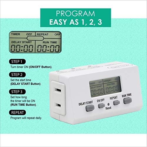Best Digital Timer For Grow Lights Reviewed In Detail (Update 0316