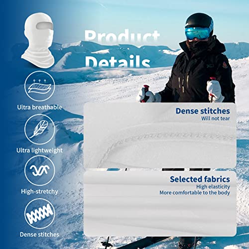 Image of YESLIFE Balaclava Ski Mask for Men and Women, Winter Face Mask, Shiesty for Skiing, Snowboarding & Motorcycle