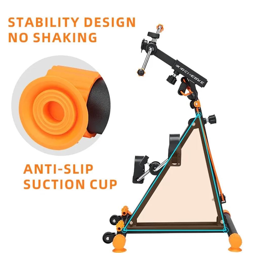X&Z-XAOY Home Pedal Cyclette per Tutto Il Corpo Pedalatore Pedalatore per Mani Braccia Gambe E Ginocchia Attrezzatura Fitness Regolabile per Anziani, Anziani