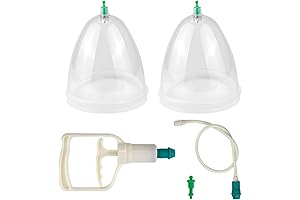 1 Set Breast Vacuum Massage Cupping Set