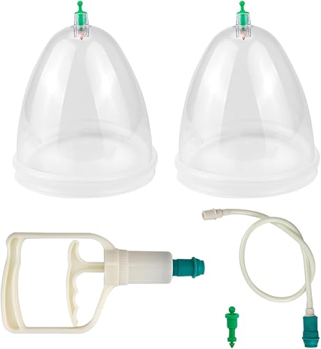 LNQ LUNIQI Juego de ventosas de masaje de vacío de senos conjunto de elevación de glúteos Masaje corporal ventosas profesionales de masaje chino