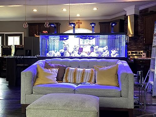 Smatfarm SMATFARM-G5-AQUARIUM LIGHT Aquarium Light - 95 Watt Sunrise Sunset Moonlight, Group Control Program Coral Reef Light Dimmable Full Spectrum For Marine Tanks,Saltwater Tank Light thumb #1