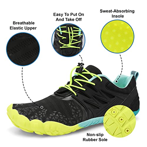Image of XIHALOOK Athletic Hiking Water Shoes Womens Mens Quick Dry Barefoot for Beach Walking Kayaking Surfing Training