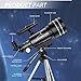 Telescope for Adults Beginners, 70mm Aperture 400mm Refractor Telescopes for Astronomy Beginners, Portable Travel Telescope Astronomy Gifts (40070)