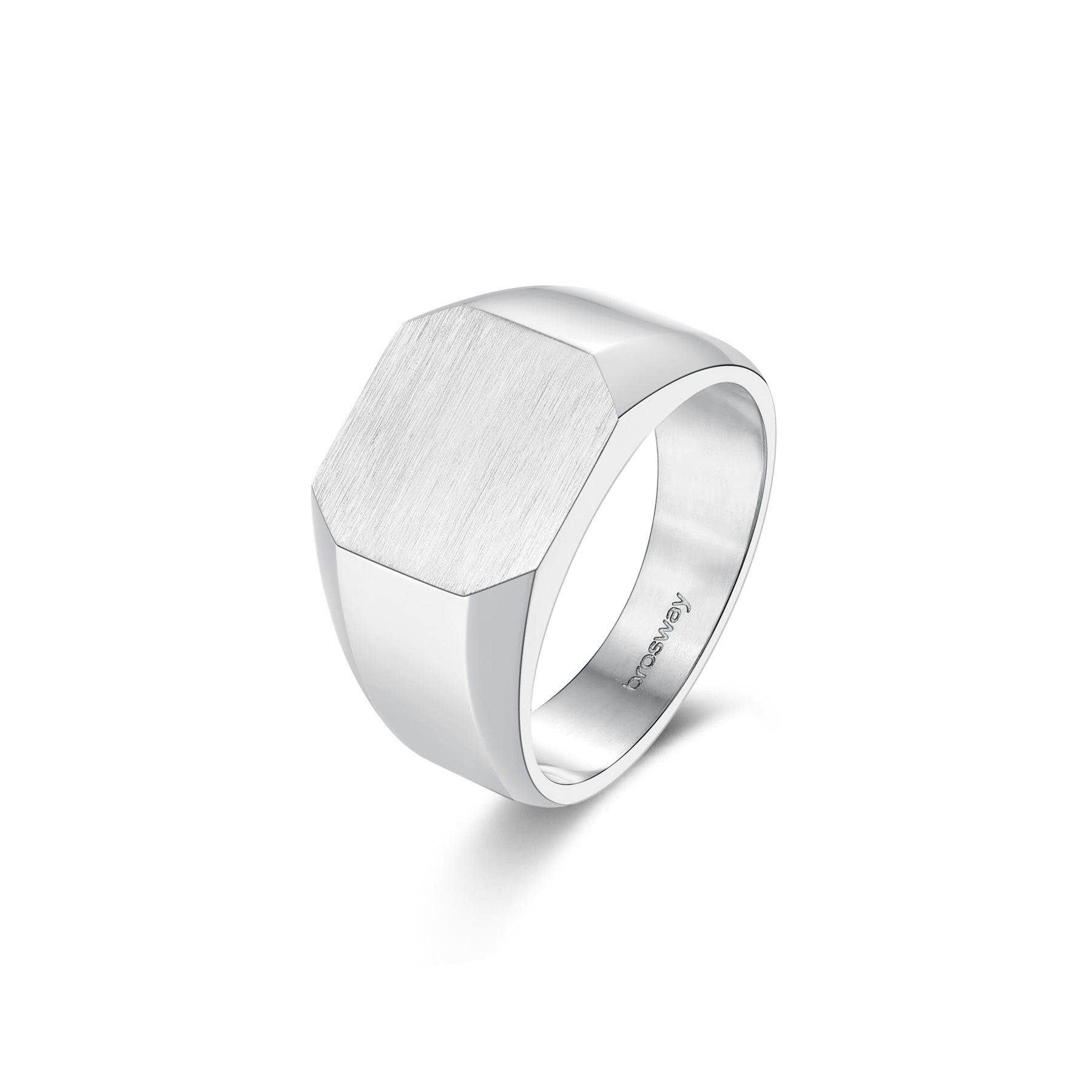 Brosway Anello Uomo in Acciaio | Collezione Ink - BIK31
