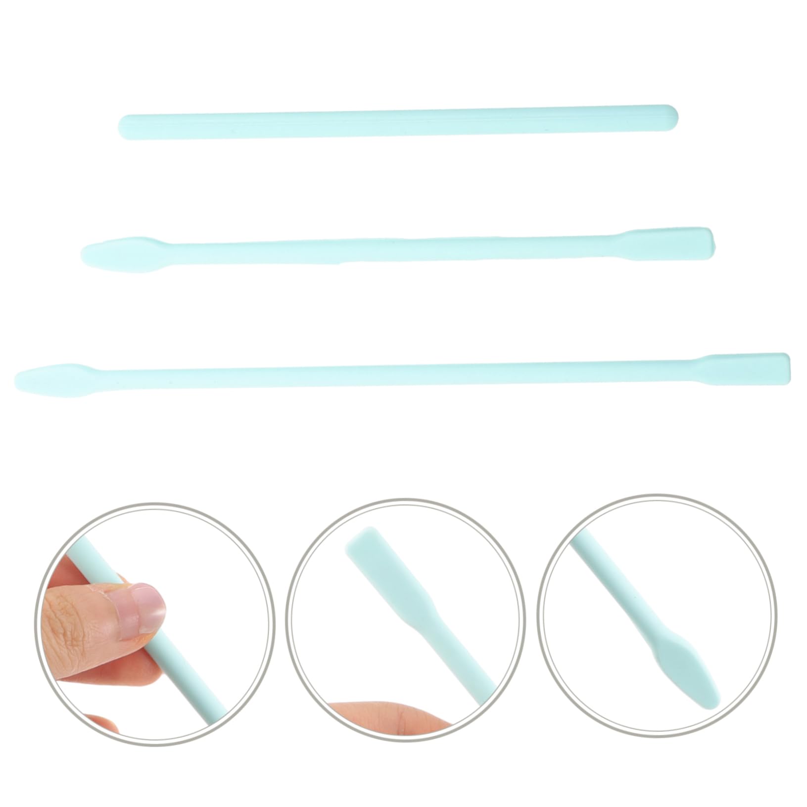 HAPINARY Epoxy Mixing Sticks 3 Pack Resin Stir Rod Paint Stirrer Sticks for Resin