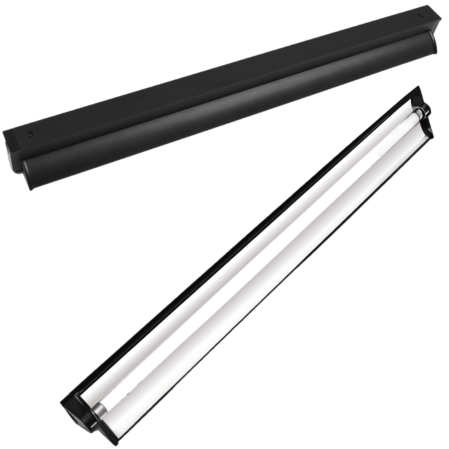 T5 UVB Reptile Light Fixture Kit – 24W High-Output 10.0 UVB Bulb for Bearded Dragons, Turtles & Lizards – Liner UVA/UVB Lighting for Basking & Vitamin D3 Synthesis