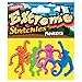 Mono Stretchies Extremo de Deluxebase. Paquete de 4 pequeños Animales elásticos. Perfeccione para los niños y los Grandes Juguetes del Partido