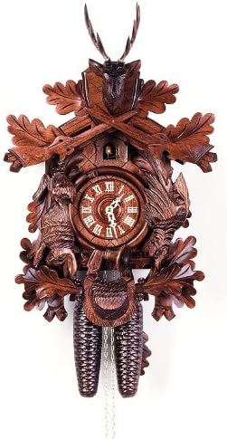 Cuckoo Clocks Hunting Clock, Hanging Animals