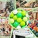 GOGOSO Ball Pit Balls for Toddlers Dogs Baby Boys Girls 2.2Inch Plasticball Toys for Kid Play Tent Birthday Slides Party Decor 170 pcs,Green+ Dark Green