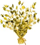 Graduate Cap Gleam 'N Burst Centerpiece (gold) Party Accessory  (1 count) (1/Pkg)