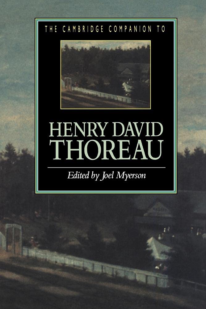 The Cambridge Companion to Henry David Thoreau . Myerson Paperback<|