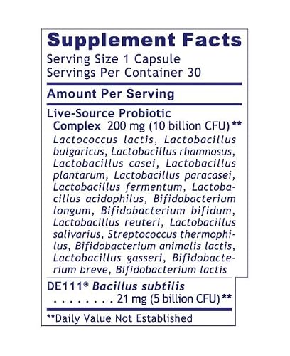 Premier Research Labs MicroBiome-18 - Probiotics for Digestive Health, Probiotics with Lactobacillus Acidophilus for Women and Men, Reuteri for Healthy Gut Microbiome - 30 Vegetarian Capsules - Thumbnail 2