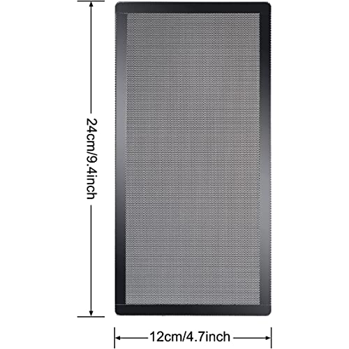 Image of Magnetic PC Case Dust Mesh Filter, 240 x 120mm Fan Cooling Cover, 4 Pack