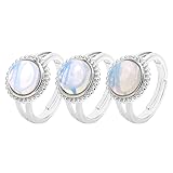 4. Cadeau pour elle : cette bague est parfaite pour les amoureux, la famille, les filles, les copines, les amis et les collègues. Offrez ce beau cadeau pour les anniversaires, les fêtes, les remises de diplômes, la Saint-Valentin, Noël et d'autres occasions. Ce cadeau met également en valeur votre goût et montre votre style