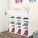 Shoe Racks WHLONG przenośny organizer do przechowywania butów 30 par organizer modułowy regał na szafki półki na buty trwałe i stabilne
