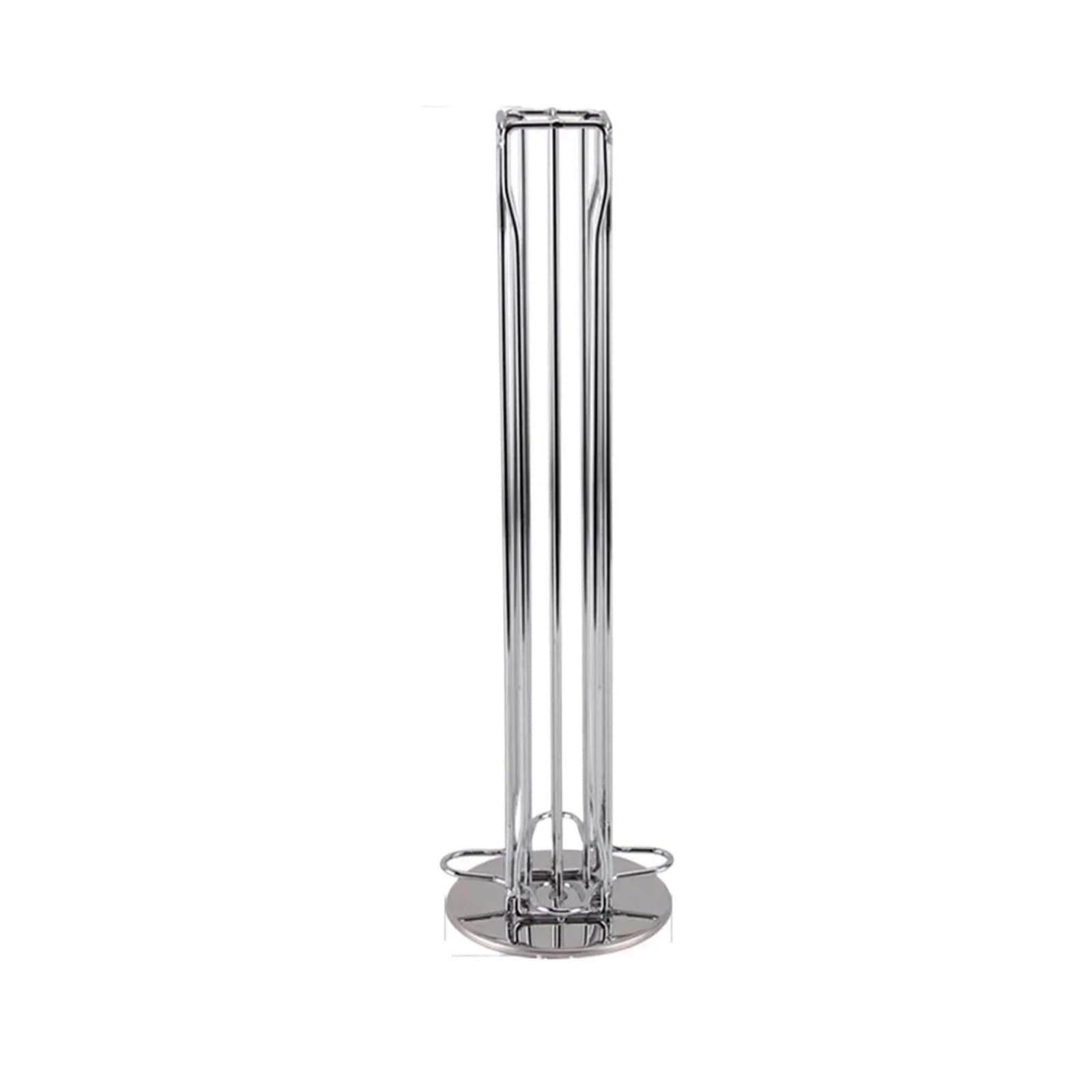 Organisateur De Capsules De Café Rotatif, Présentoir De Capsules De Café D'une Capacité Maximale De 40 Capsules Rotatives(Silver)