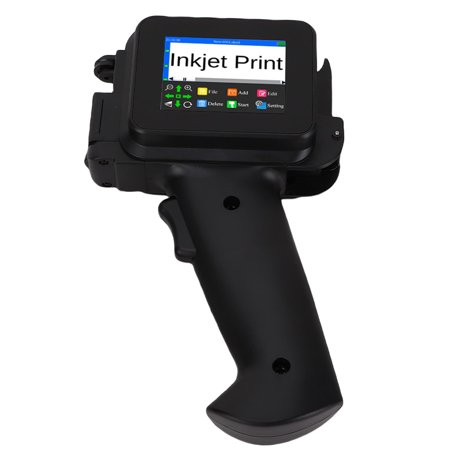Aramox Stampante a Getto d'Inchiostro Portatile, Stampa Portatile con Inchiostro Ad Asciugatura Rapida da 600 DPI per Etichette di Grafiche su Legno e Tessuto