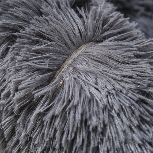 Ahuwaihpmal Anti-Slip Round Pet Bed for Small and Medium Dogs and Cats - Cuddler Cushion for Pets Up to 3KG - Image 4