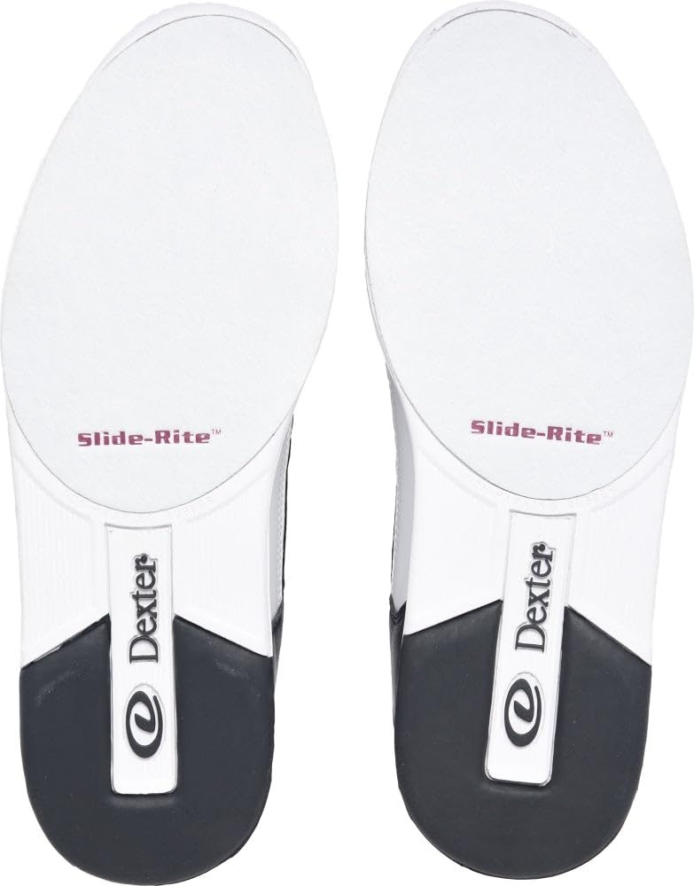 Dexter Men's Royal Bowling Shoes (for Right or Left Handed Bowlers- Universal Slide Soles on Both Shoes) - Black/White 13