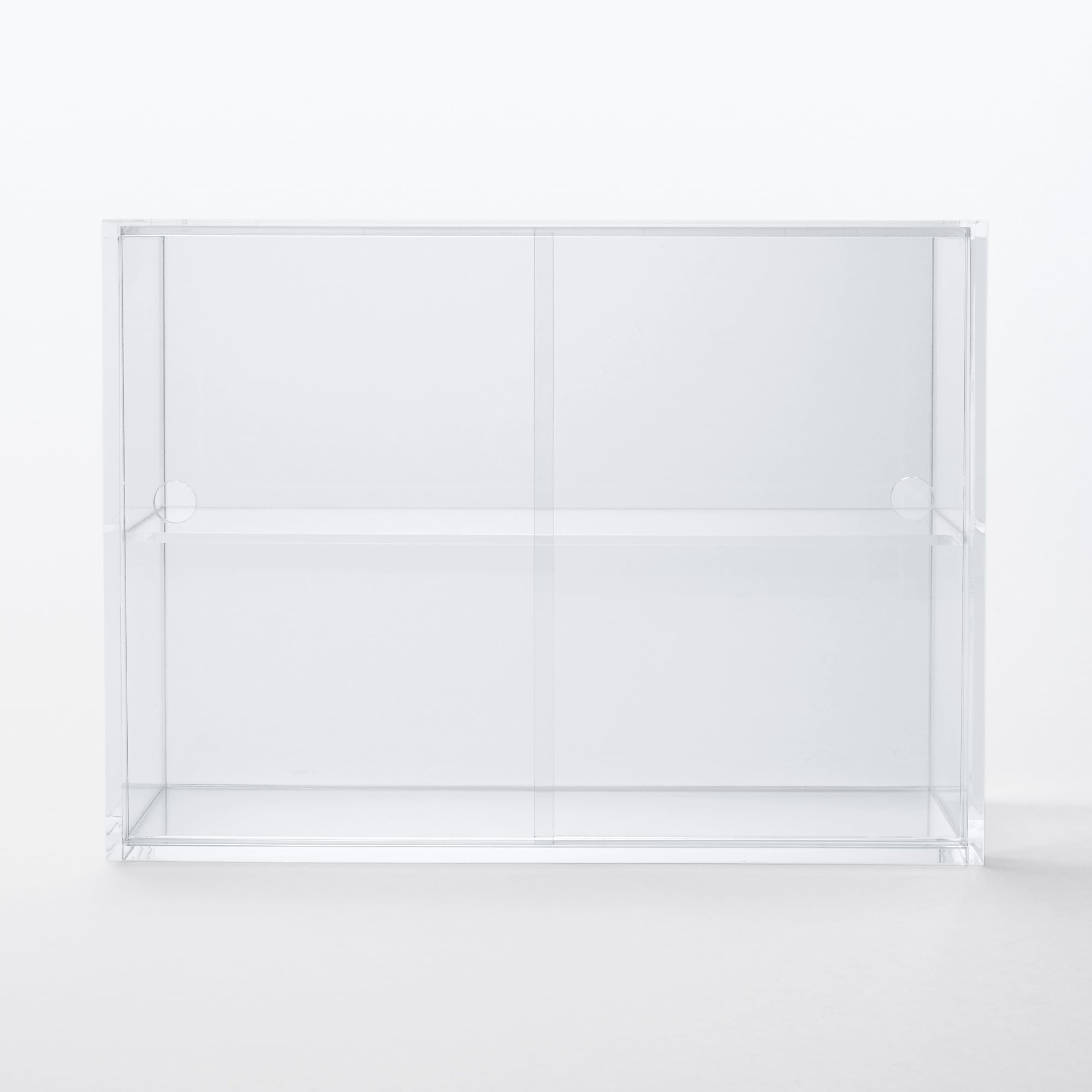 Amazon.co.jp: 無印良品 アクリルコレクションスタンド引き扉付き・小