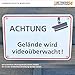 Betriebsausstattung24 Kein Hundeklo Hinweisschild „Wir mögen Hunde, Aber Nicht deren Hinterlassenschaften!“ - Querformat 30,0 x 20,0 cm - Aluminium Verbundplatte - Haufen aufsammeln