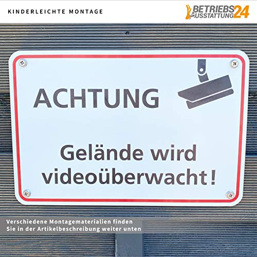 Betriebsausstattung24 Kein Hundeklo Hinweisschild „Wir mögen Hunde, Aber Nicht deren Hinterlassenschaften!“ - Querformat 30,0 x 20,0 cm - Aluminium Verbundplatte - Haufen aufsammeln
