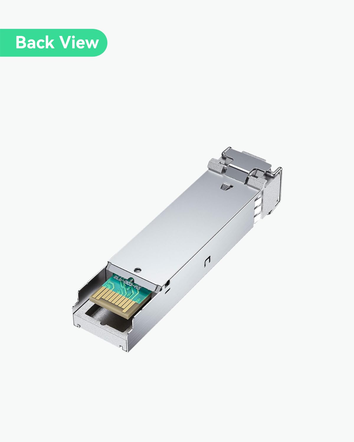 LINOVISION Módulo 1.25 G SFP, 1000Base-LX, 1310 NM SMF, hasta 20 km, Fibra LC Dual, transceptor SFP para switches Cisco, D-Link, Supermicro, Netgear, Fortinet, TP-Link y Ubiquiti UNIFI