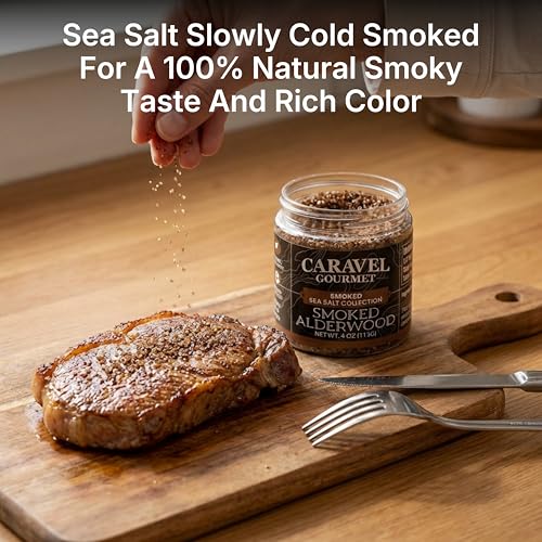 Sal Marina Ahumada Alderwood 4 oz de Sea Salt Superstore miniatura 2