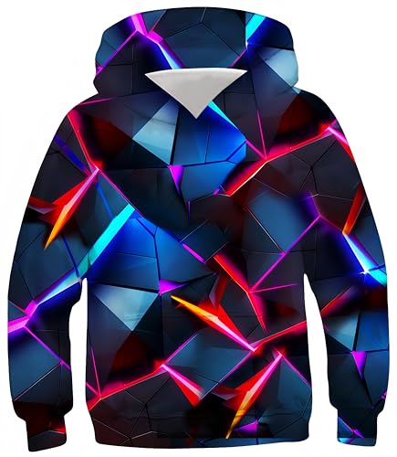 Ocean Plus Felpa con Cappuccio per Ragazzi Colorati per Bambini