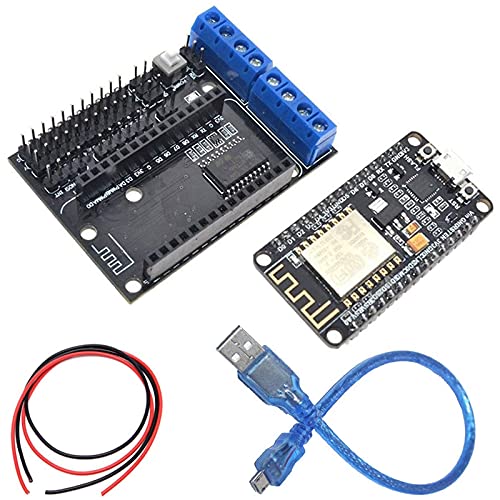 NEOCHYNode MCU Development Kit ESP8266 ESP-12E CP2102 Development Board + L293D WiFi Motor Drive Expansion Board Shield Module