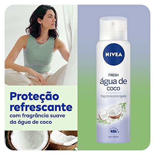 Desodorante Antitranspirante NIVEA Fresh Água De Coco, Nivea, Várias cores